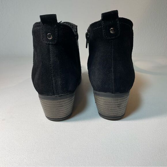 Eric Michael black suede ankle booties size 40 9.5 - Picture 10 of 12